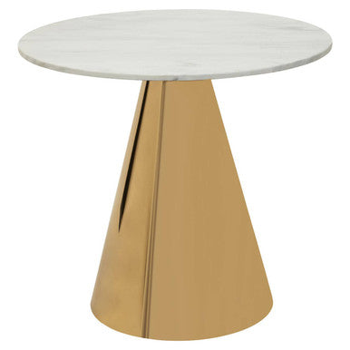 Azalea White Marble Top Dining Table - Image 3