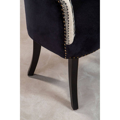 Cefena Black and White Chair - Image 6