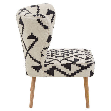 Cefena Berber Style Mango Wood Chair - Image 5