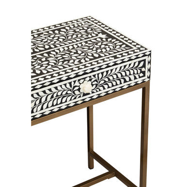 Fusion Bone Inlay Console Table With 2 Drawers - Image 10