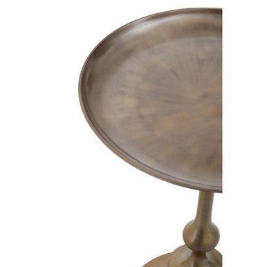 Pali Small Antique Brass Side Table