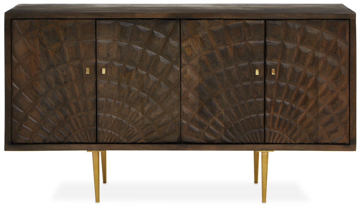 Sipari 4 Door Mango Wood Sideboard - Image 2
