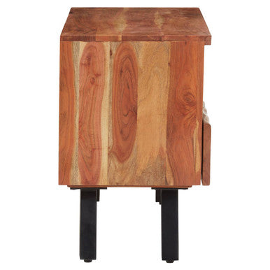 Nashik Two Drawer Acacia Media Unit