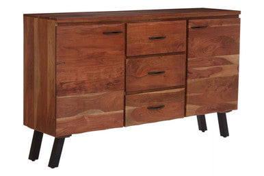 Nashik Large Acacia Wood Sideboard