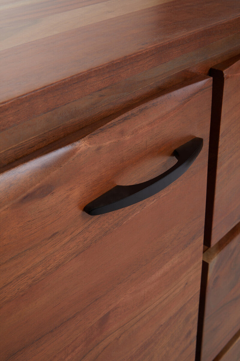 Nashik Large Acacia Wood Sideboard