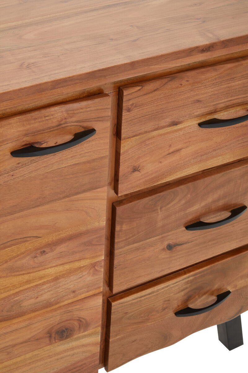 Nashik Small Acacia Wood Sideboard