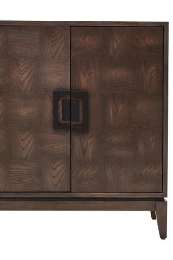 Dimaro 4 Door Antique Grey Sideboard.