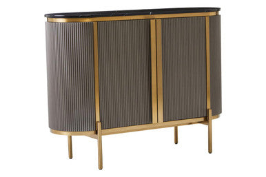 Dervio Two Door Marble Top Sideboard