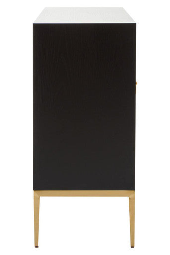 Deruta Grey Shagreen Effect Sideboard