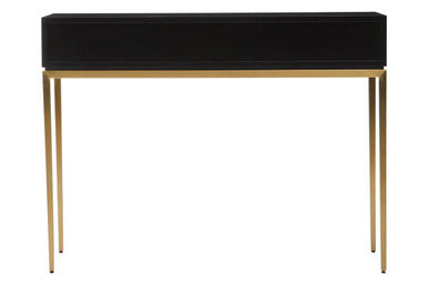 Deruta Shagreen Effect One Drawer Console Table - Image 6