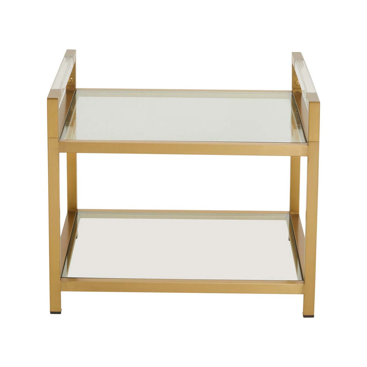 Vogue Matte Gold End Table