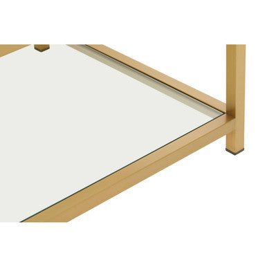 Vogue Matte Gold End Table