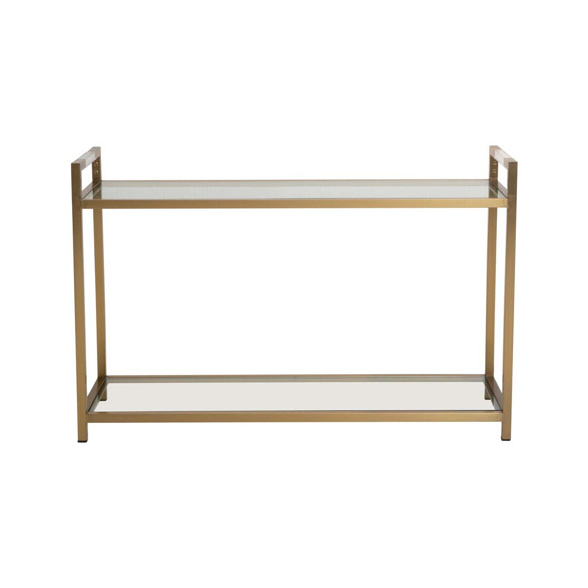 Vogue Matte Gold Console Table