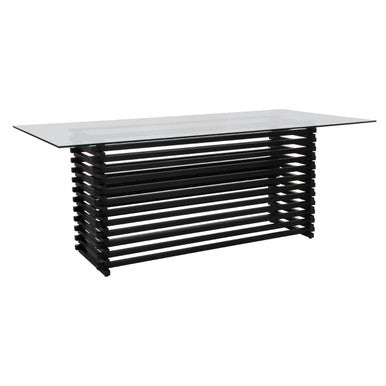 Vogue Matte Black Dining Table