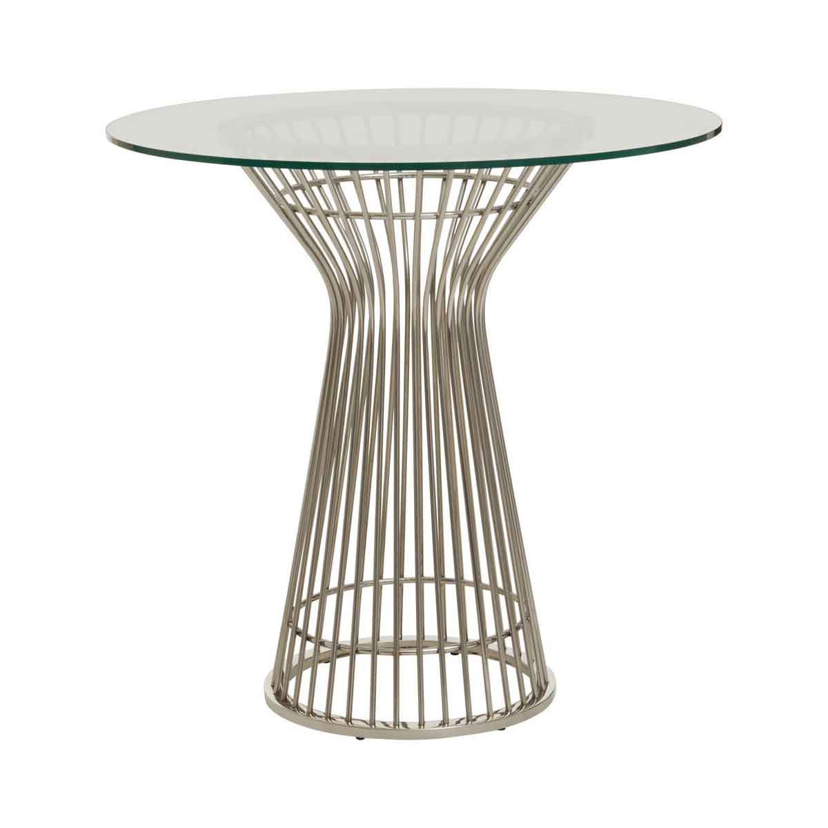 Vogue Round Silver Dining Table