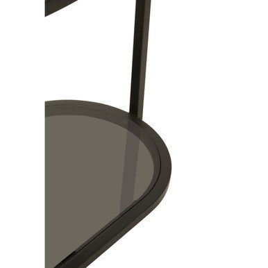 Vogue Five Tier Black Shelf Unit - Image 9