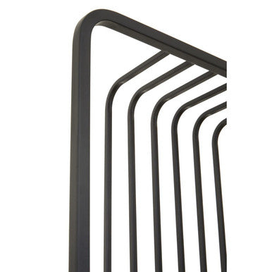 Vogue Five Tier Black Shelf Unit - Image 10