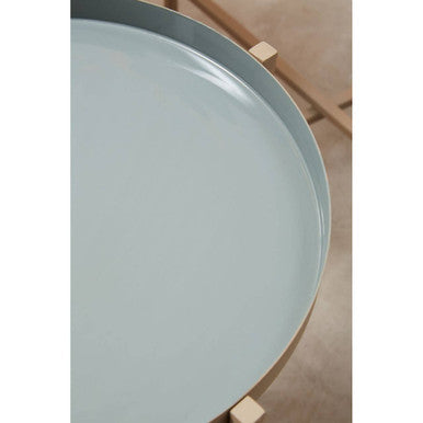 Corra Set Of Three Side Table With Cross Legs