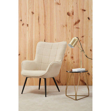 Corra Side Table With Sledge Base