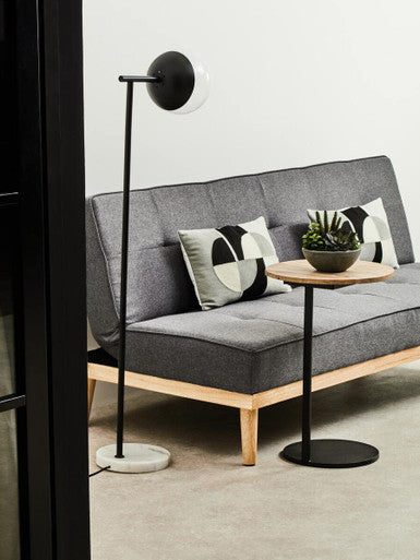 Corra Side Table With Round Wooden Top - Image 4