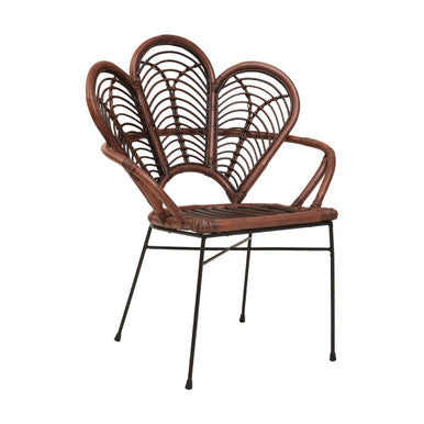 Manado Brown Natural Rattan Chair