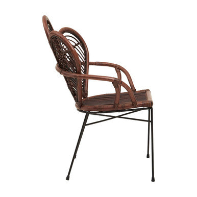 Manado Brown Natural Rattan Chair