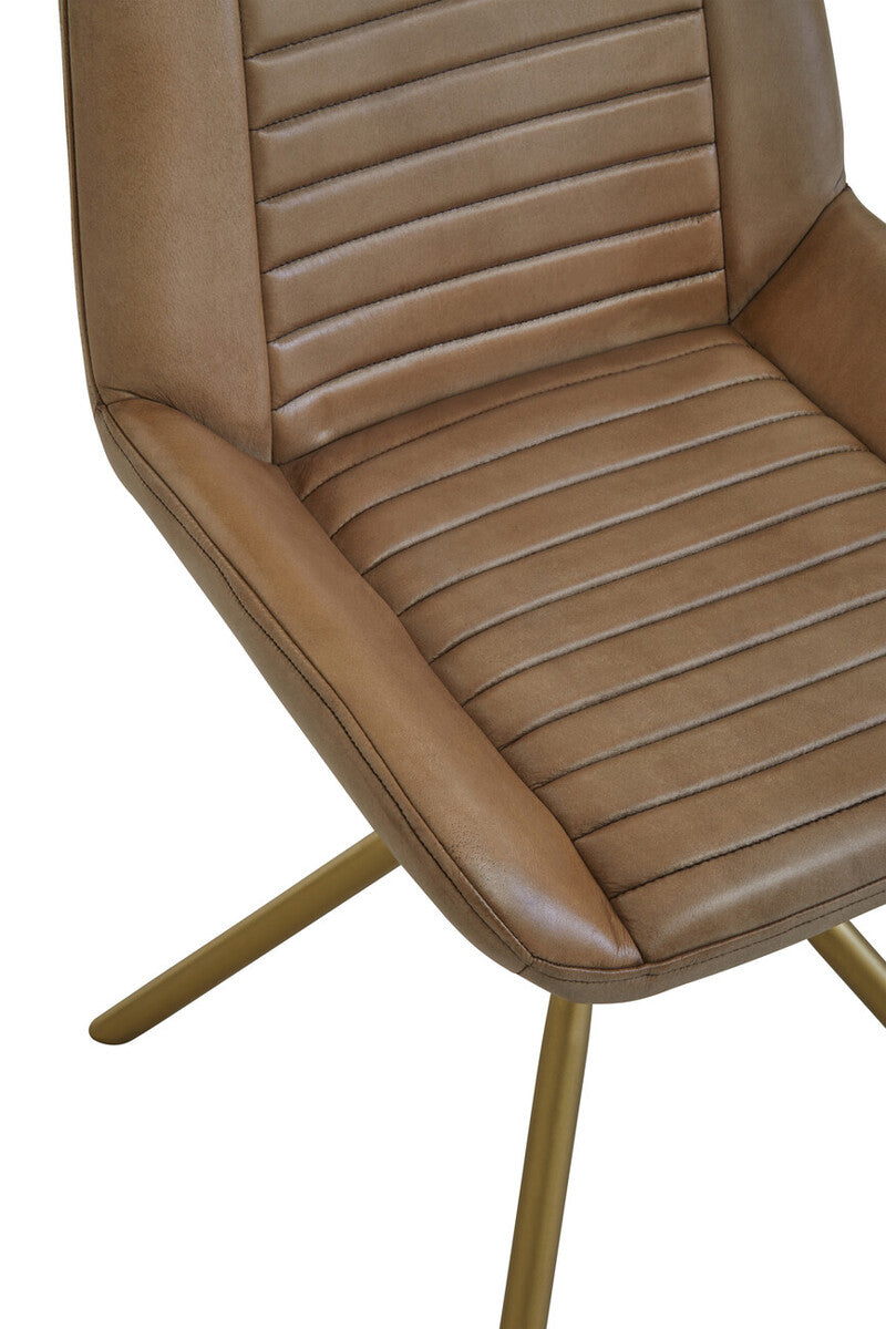 Buffalo Grey Leather Chair