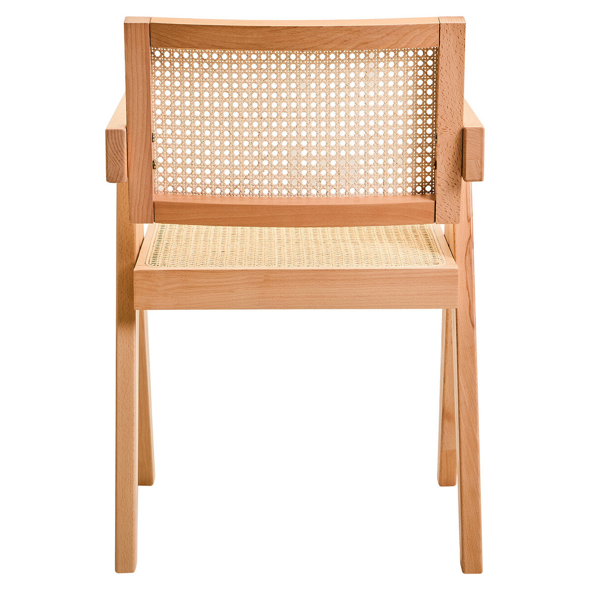 Cebu Natural Cane and Beech Wood Dining Chair