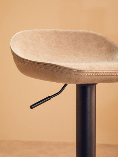 Dalston Set Of Two Ash Bar Stools