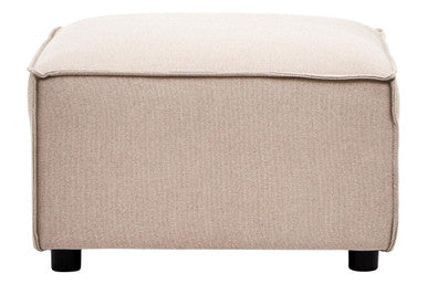 Natural Fabric Modular Ottoman, Toulouse - Image 6