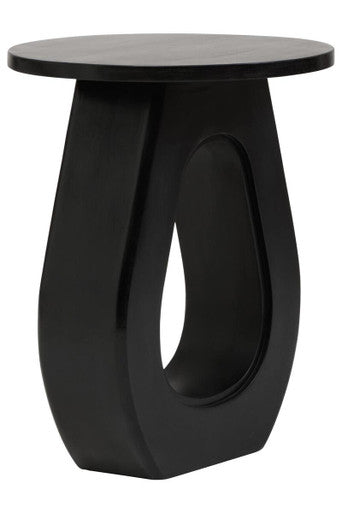 Walsa Black Finish Mango Wood Accent Table - Image 7