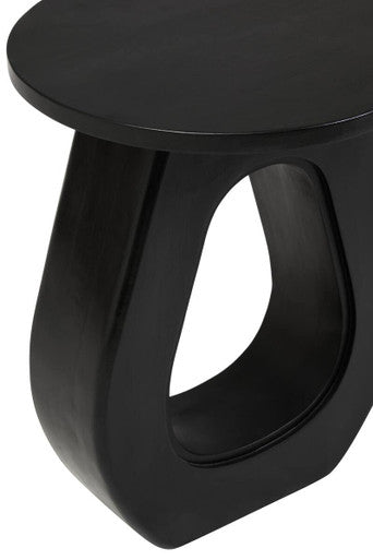 Walsa Black Finish Mango Wood Accent Table - Image 10