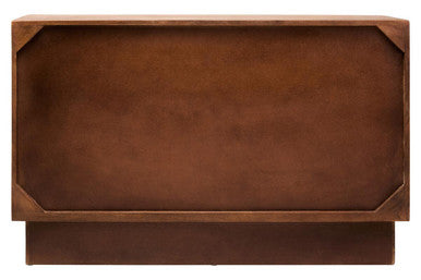 Sangar Two Door Mango Wood Carved Design Sideboard