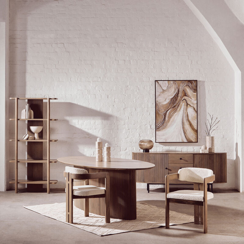 Torello Grey Mango Wood Chair - Image 3