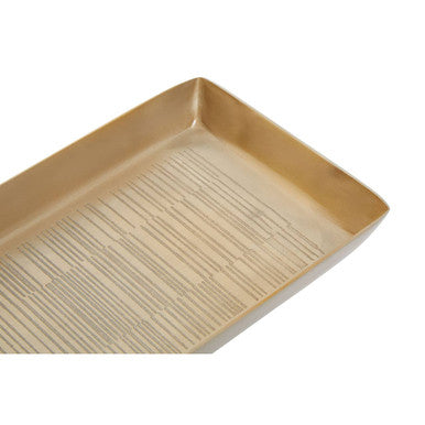 Allegra Champagne Finish Bathroom Tray