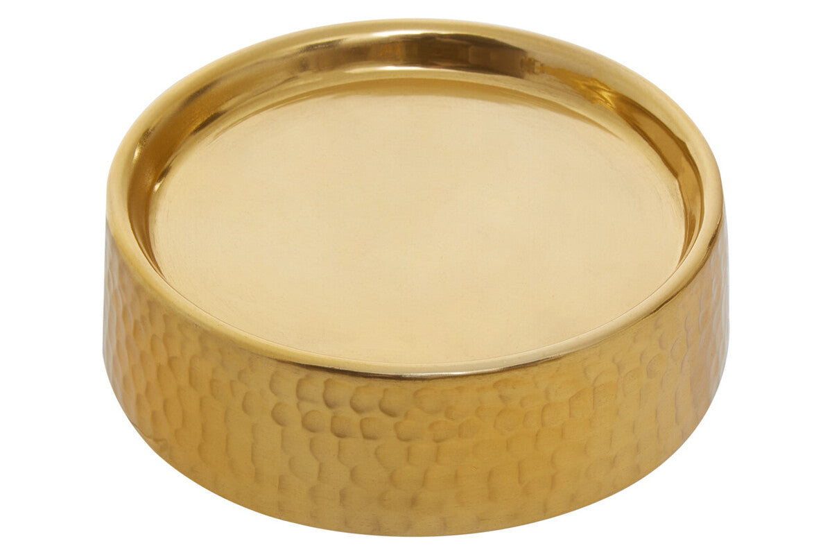 Allegra Hammered Effect Soap Dish - Image 1