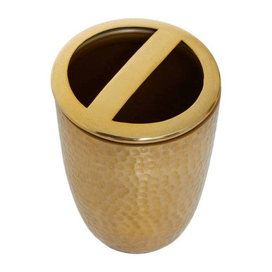 Hammered Effect Toothbrush Holder | Allegra