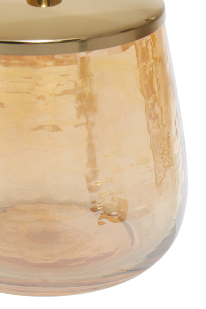 Allegra Glass Bathtoom Jar