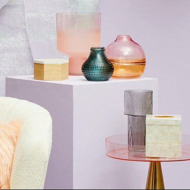 Palu White Shell Square Tissue Box - Image 2