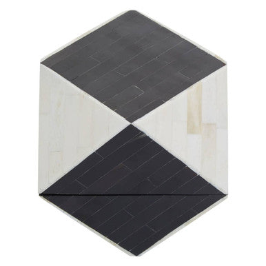 Donato Black and White Small Trinket Box - Image 1