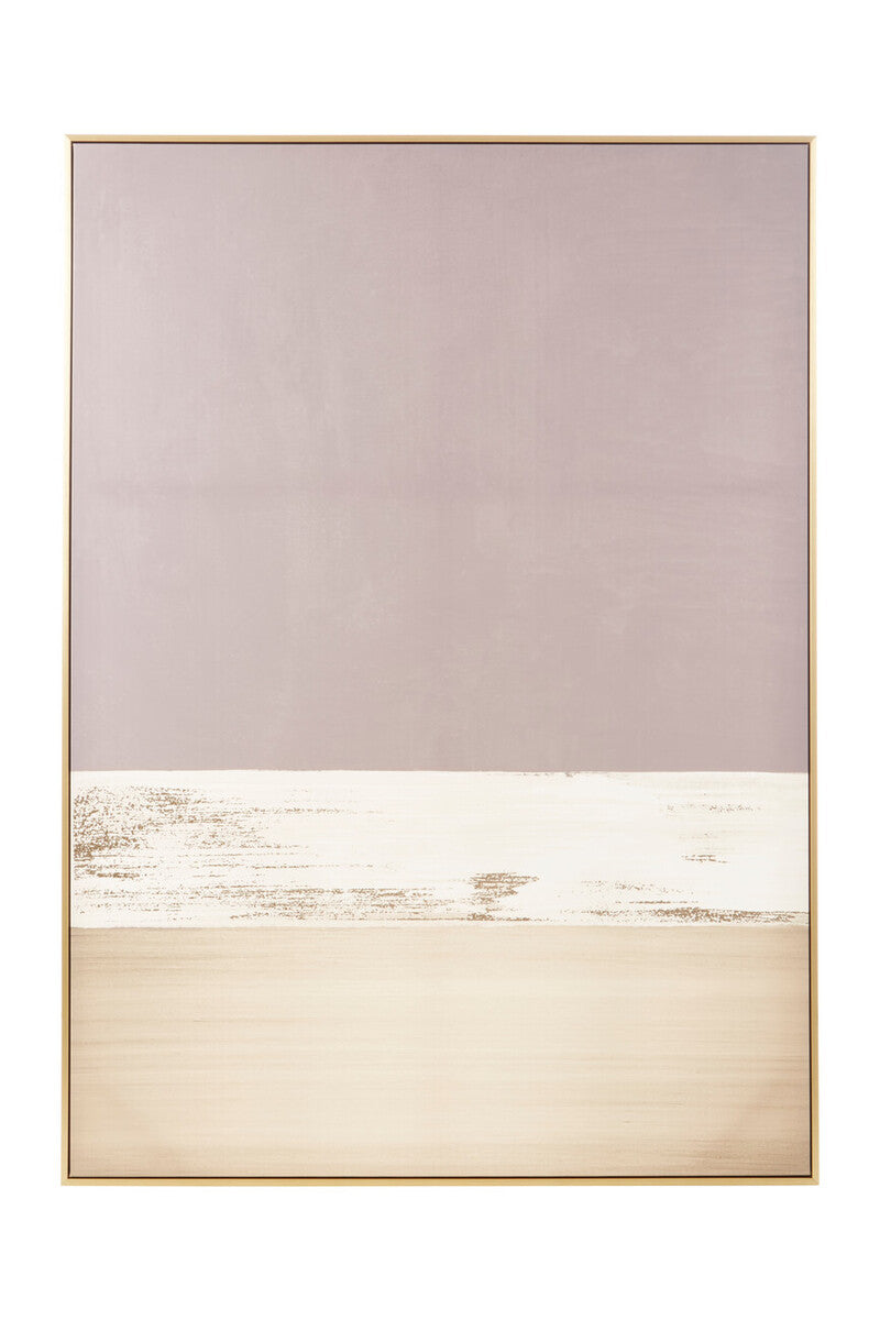 Astratto Canvas Gold and Grey Foil Wall Art