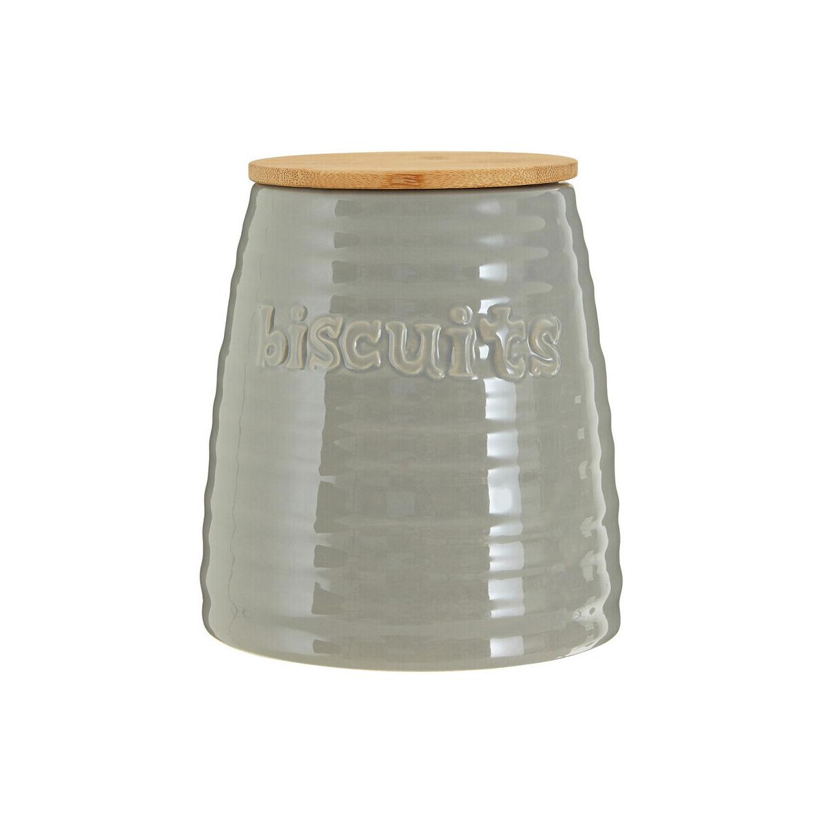 Winnie Grey Dolomite Biscuit Canister