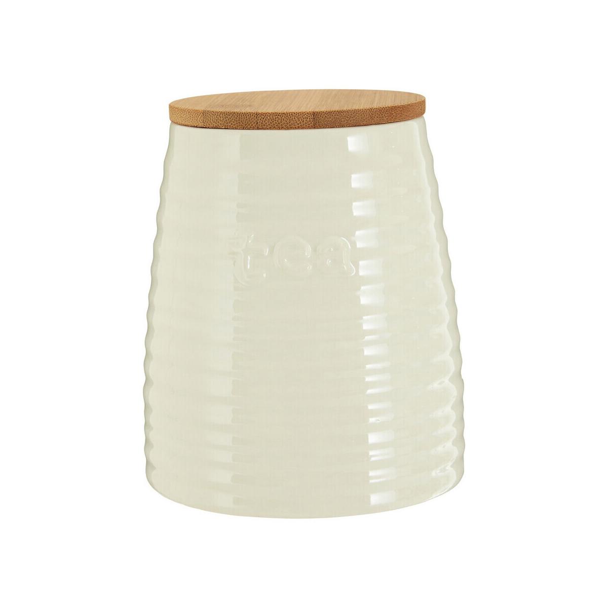 Winnie Cream Dolomite Tea Canister