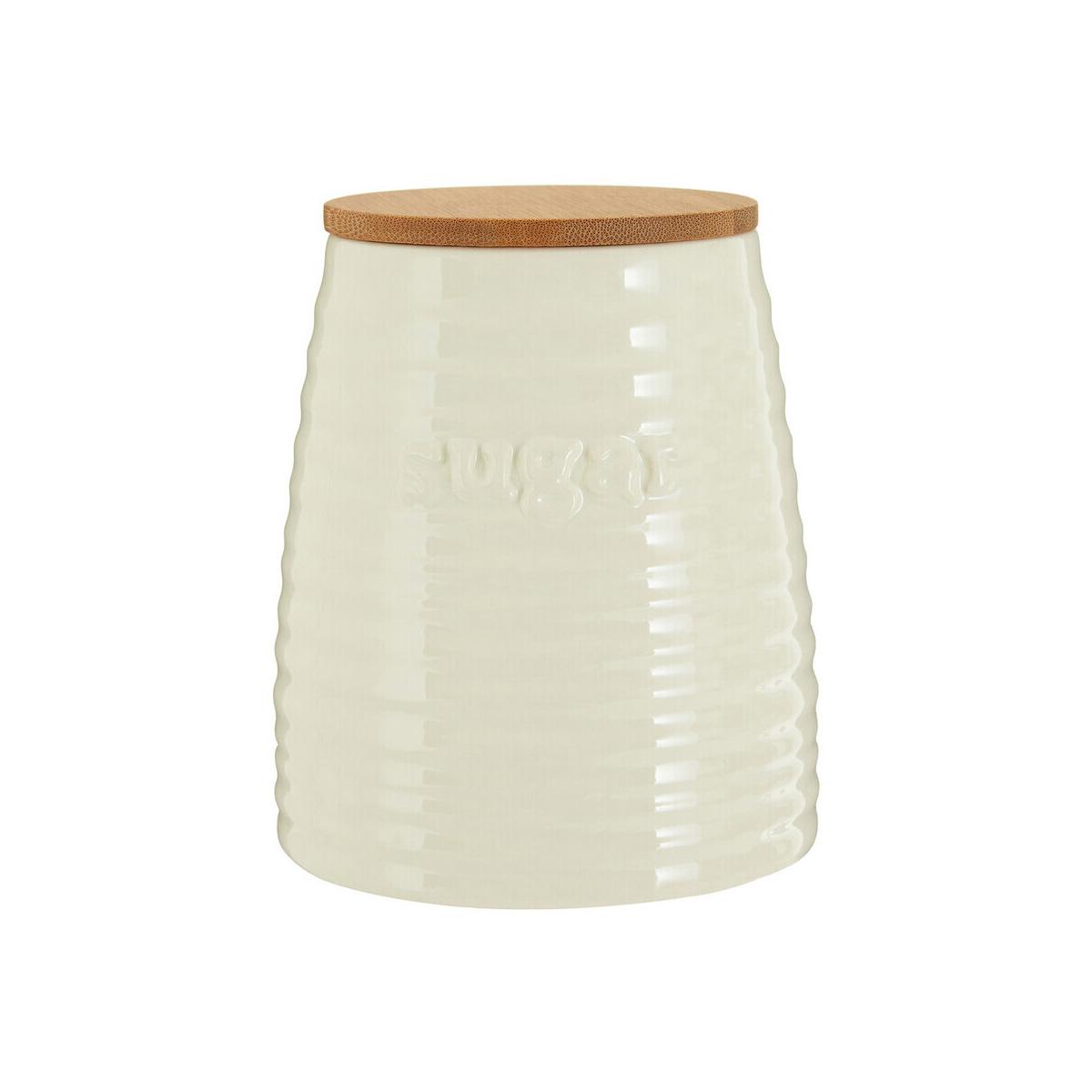 Winnie Cream Dolomite Sugar Canister
