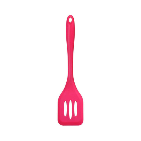 Zing Hot Pink Silicone Slotted Turner