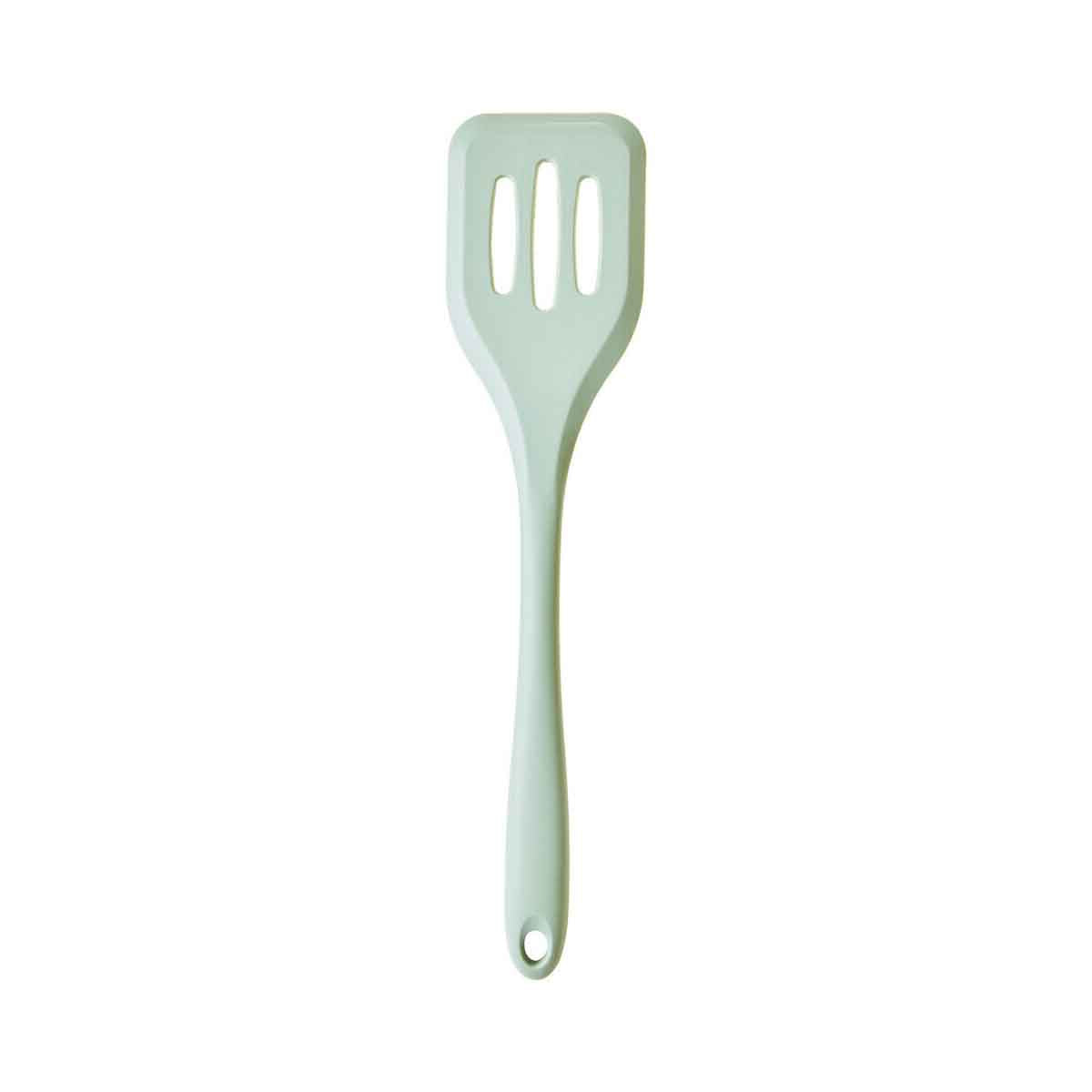 Nova Sage Green Silicone Slotted Turner