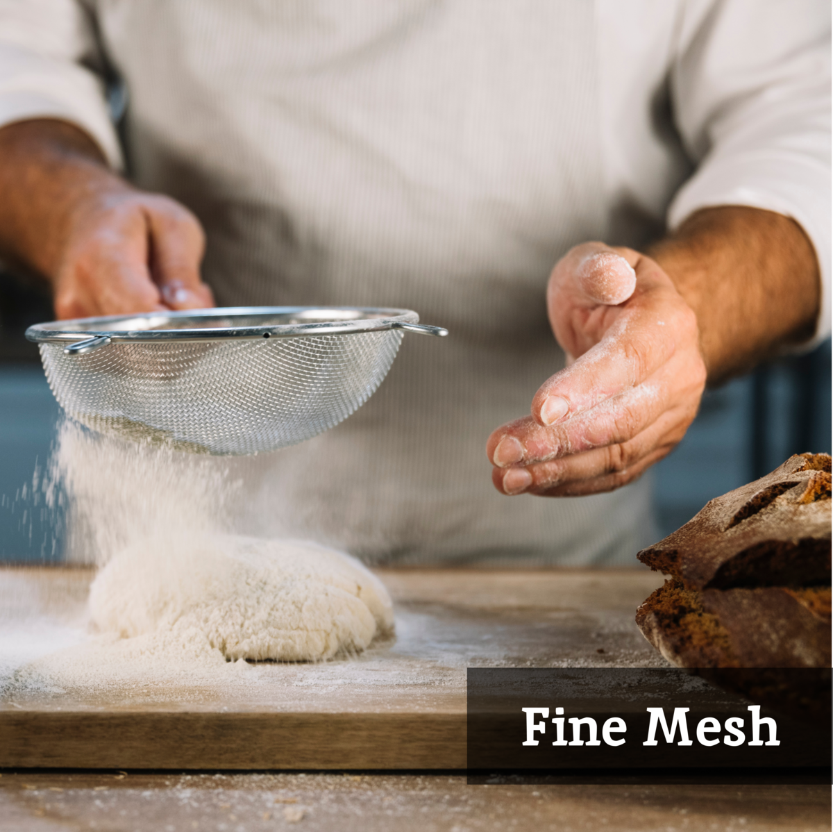 Zenigo Stainless Steel Mesh Sieve