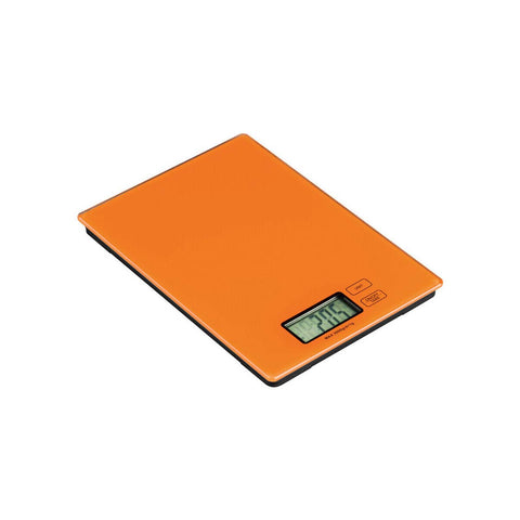 Zing Orange Glass Kitchen Scale