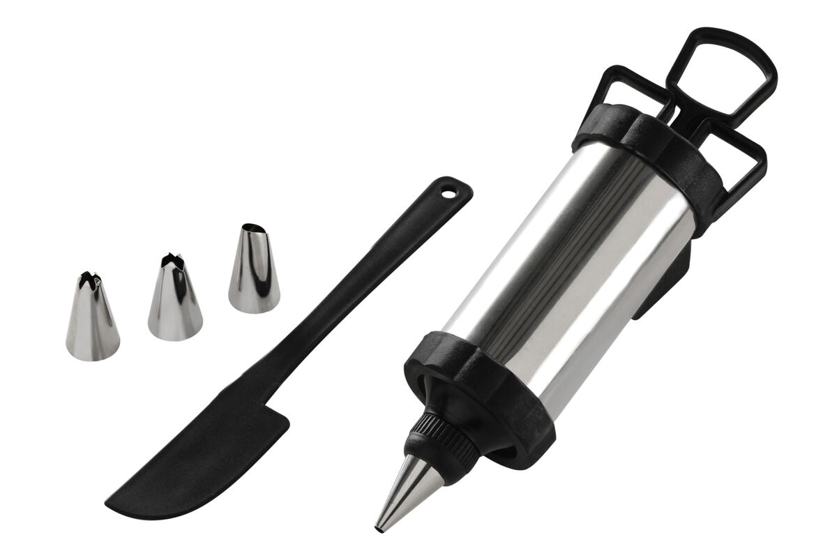 Hallie Icing Syringe Set with Nozzles and Spatula - Image 1