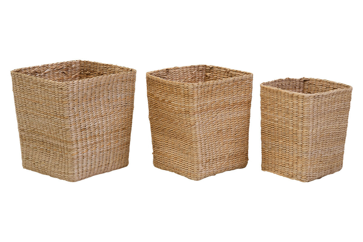 Set Of 3 Maize Tall Baskets - Image 3